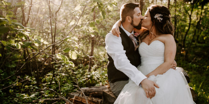 Kris & Valerie / Intimate Backyard Wedding